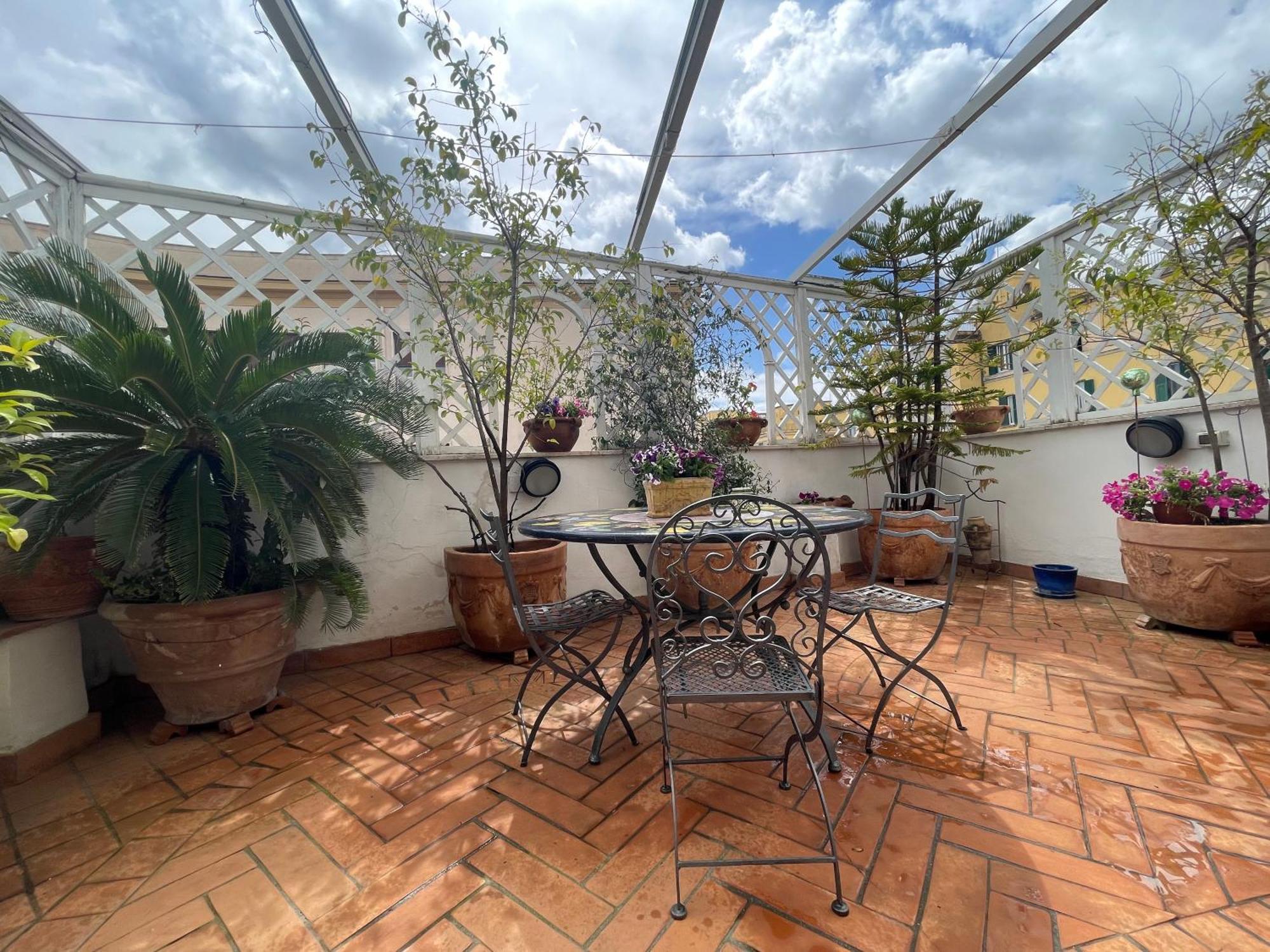 Apartmán Attico Le Castelline Řím Exteriér fotografie